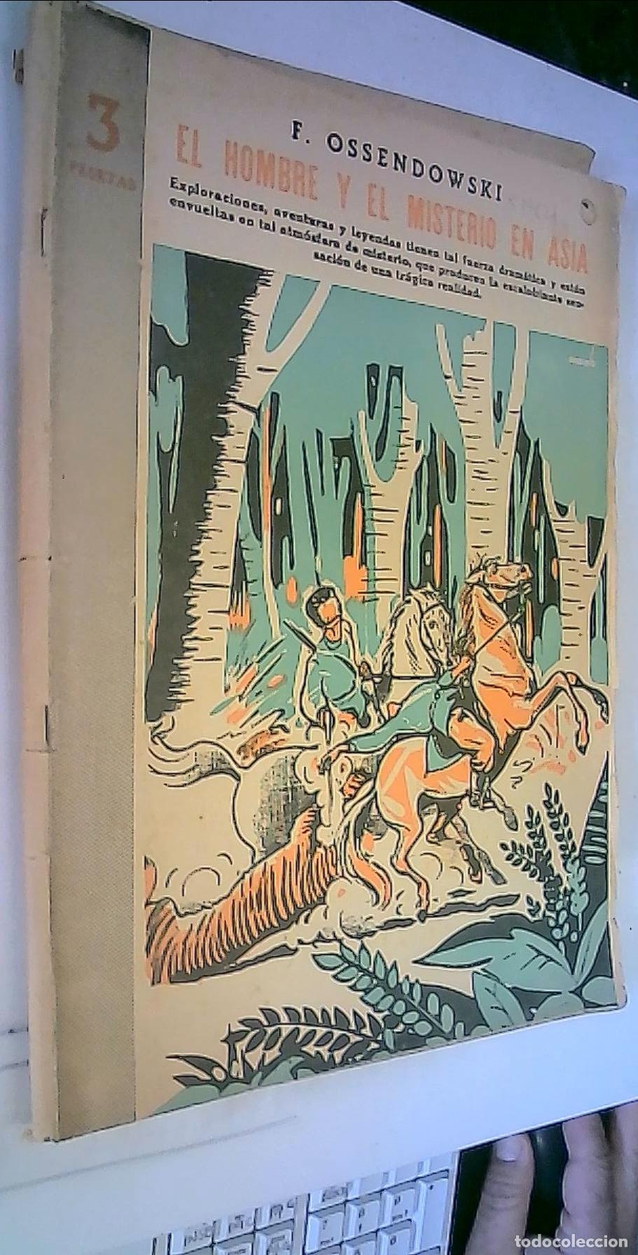B&uuml;cher: El hombre y el misterio en Asia - Ossendowski, F.: