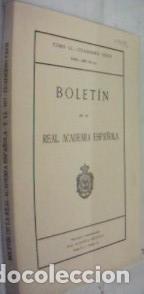 B&uuml;cher: Bolet&iacute;n de la Real Academia Espa&ntilde;ola Tomo LI Cuaderno CXCII Enero Abril - REVISTA: