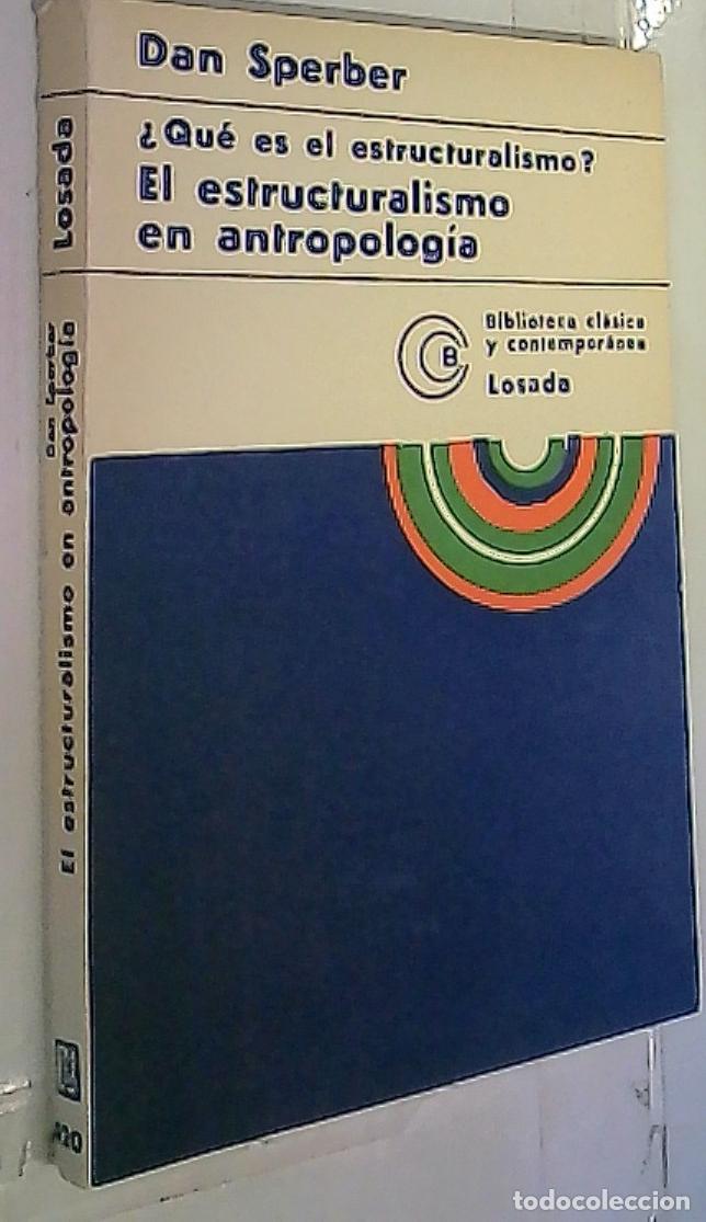Livros em segunda m&atilde;o: Qu&eacute; es el estructuralismo?. El estructuralismo en antropolog&iacute;a - Sperber, Dan: