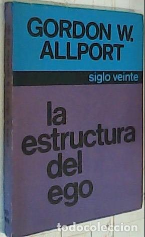 Livres: La estructura del ego - Allport, Gordon W.: