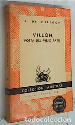 Livres: Villon, poeta del viejo Par&iacute;s - Obregon, A. de: