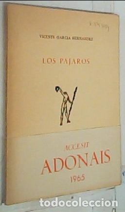 Livros em segunda m&atilde;o: Los p&aacute;jaros - Garc&iacute;a Hern&aacute;ndez, Vicente: