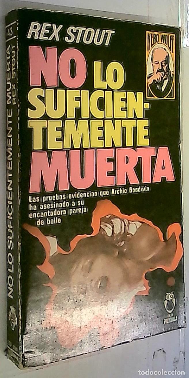 books: No lo suficientemente muerta - Stout, Rex: