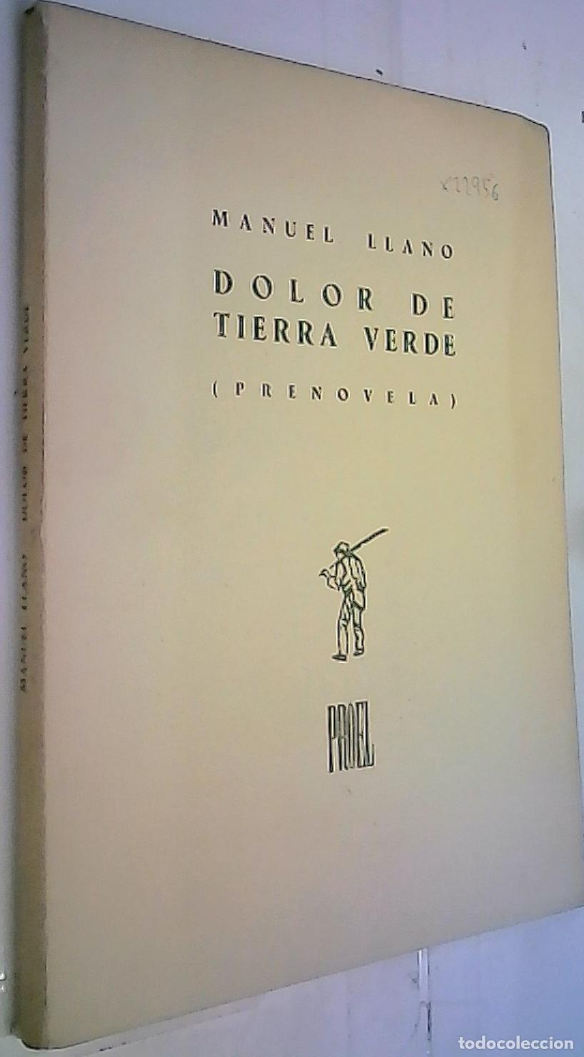 books: Dolor de tierra verde (prenovela) - Llano, Manuel: