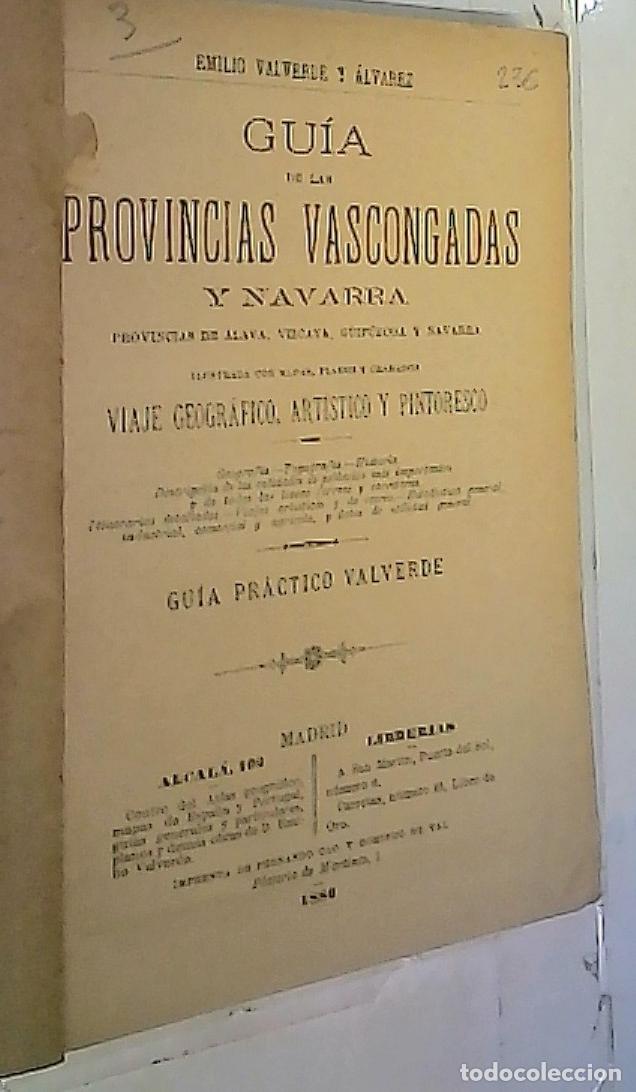 books: Gu&iacute;a de las Provincias Vascongadas y Navarra. Provincias de &Aacute;lava, Vizcaya, Guip&uacute;zcoa y Navarra - Va