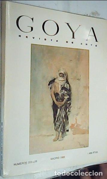 Libros: Goya. Revista de Arte n&uacute;mero extraordinario 205 - 206 - Autores Varios: