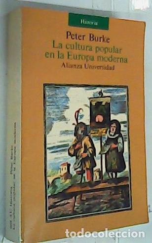 books: La cultura popular en la Europa moderna - Burke, Peter: