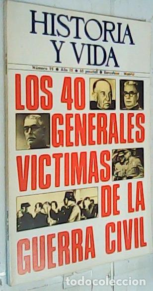 B&uuml;cher: Los 40 generales v&iacute;ctimas de la Guerra Civil - REVISTA: