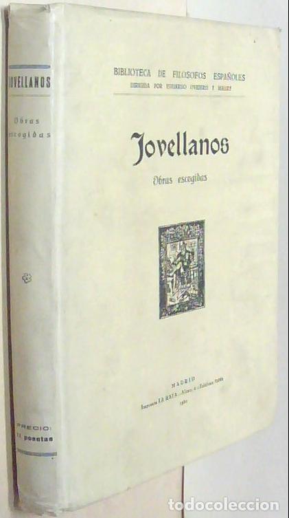Libros: Obras escogidas - JOVELLANOS: