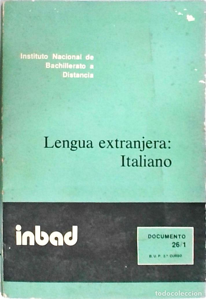books: Lengua extranjera: italiano. BUP 2&ordm; curso - Autores Varios: