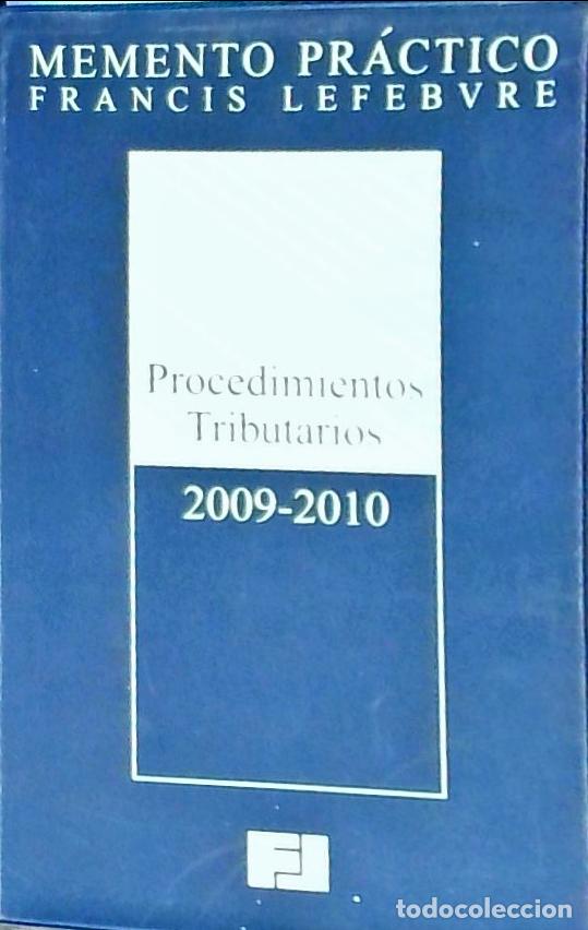 books: Memento pr&aacute;ctico procedimientos tributarios 2009-2010 - Autores Varios:
