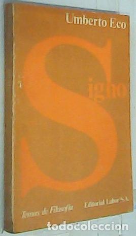 Libros: Signo - Eco, Umberto: