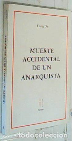 Livros em segunda m&atilde;o: Muerte accidental de un anarquista - Fo, Dario:
