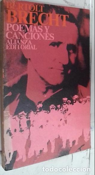 B&uuml;cher: Poemas y canciones - Brecht, Bertolt: