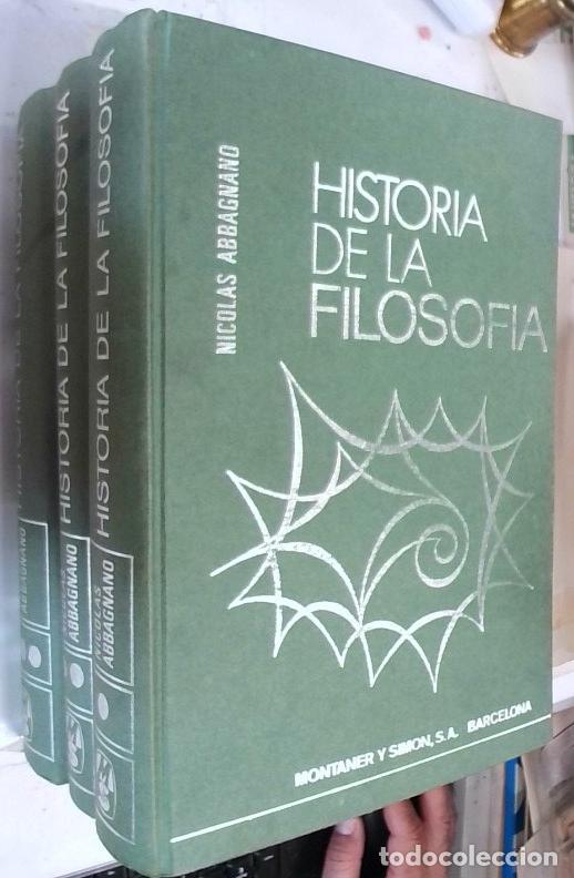 B&uuml;cher: Historia de la Filosof&iacute;a. 3 tomos - Abbagnano, Nicolas: