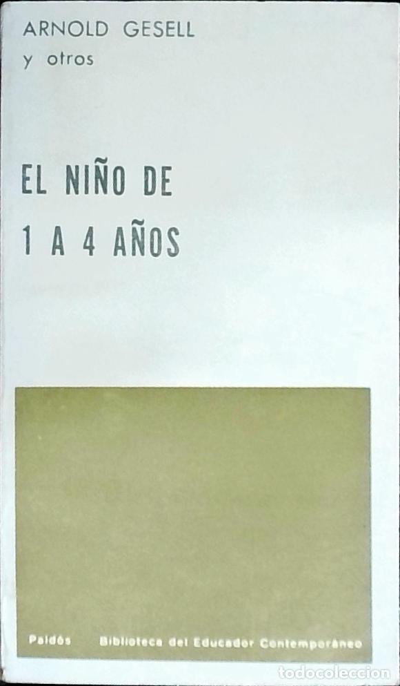 Libros: El ni&ntilde;o de 1 a 4 a&ntilde;os - Gesell, Arnold y otros: