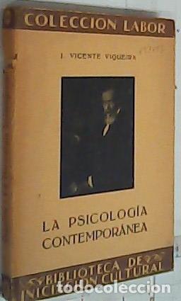 books: La psicolog&iacute;a contempor&aacute;nea - Vicente Viqueira, J.: