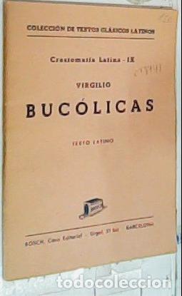 books: Buc&oacute;licas. Crestomat&iacute;a Latina n&ordm; 9. Texto latino - Virgilio: