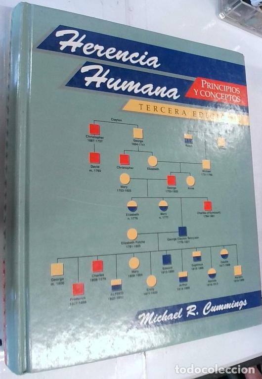 books: Herencia humana. Principios y conceptos - Cummings, Michael R.: