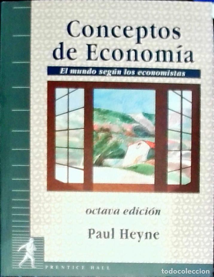 books: Conceptos de econom&iacute;a. 8&ordf; edici&oacute;n - HEYNE, Paul: