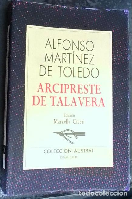 books: Arcipreste de Talavera - MARTINEZ DE TOLEDO, Alfonso: