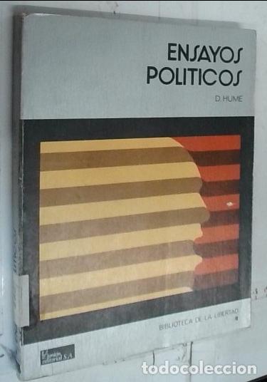 B&uuml;cher: Ensayos pol&iacute;ticos - Hume, David: