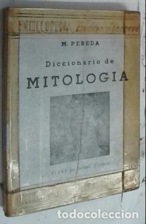 Livres: Diccionario de mitolog&iacute;a - Pereda, M.:
