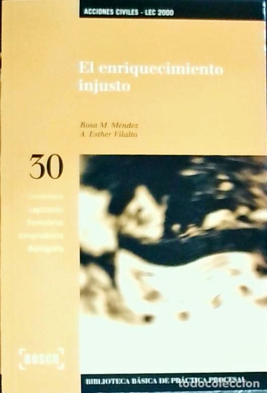 Libros: El enriquecimiento injusto - M&eacute;ndez, Rosa M.y Vilalta, A. Esther: