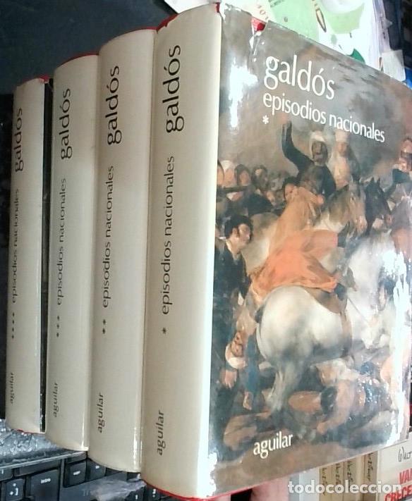 B&uuml;cher: Episodios nacionales. 4 tomos - P&eacute;rez Gald&oacute;s, Benito: