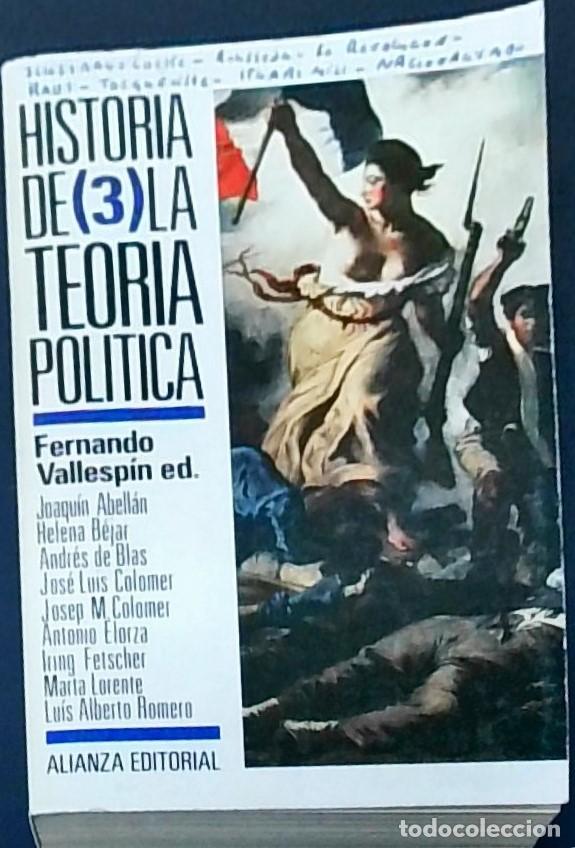 Livres: Ilustraci&oacute;n, liberalismo y nacionalismo. Historia de la teor&iacute;a pol&iacute;tica. Tomo 3 - VALLESPIN, Fernand