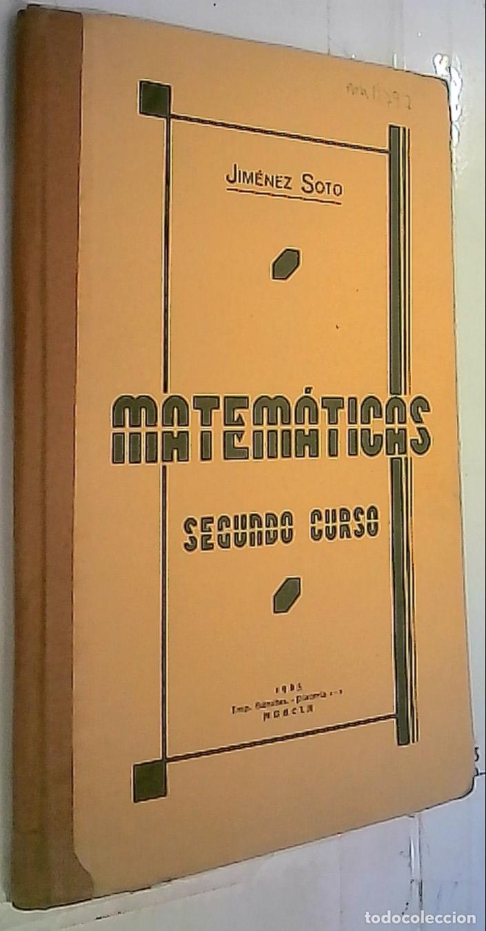 B&uuml;cher: Matem&aacute;ticas. Segundo curso - Soto, Jim&eacute;nez: