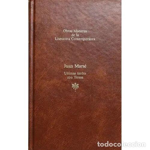 Livres: ULTIMAS TARDES con TERESA - JUAN MARS&Eacute; - Sin Especificar