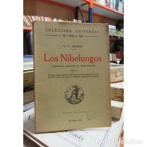 B&uuml;cher: LOS NIBELUNGOS - a.F. HEBBEL - Sin Especificar