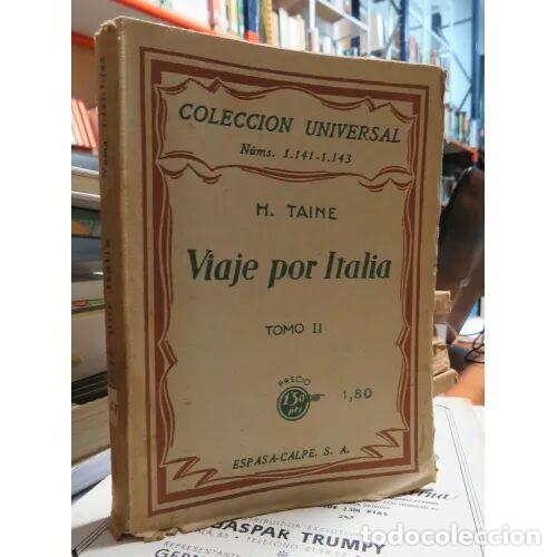 Libri di seconda mano: VIAJE por ITALIA TOMO II - H. TAINE - Sin Especificar