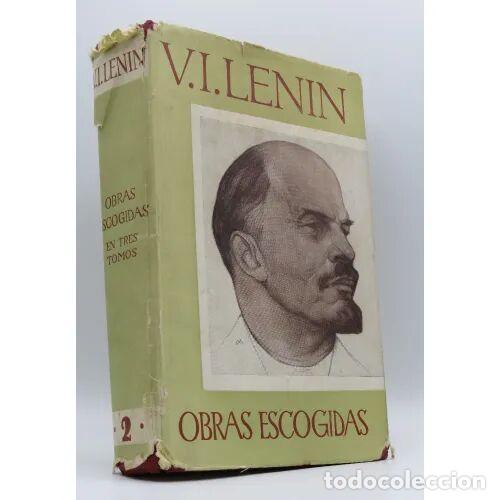 Libri di seconda mano: V.I.LENIN. OBRAS ESCOGIDAS en TRES RTOMOS - INSTITUTO de MARXISMO-LENINISMO del CC del PCUS - Sin...