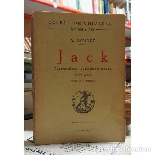 Libros: Jack - A. Daudet - Editorial Sin Especificar - Foto 1