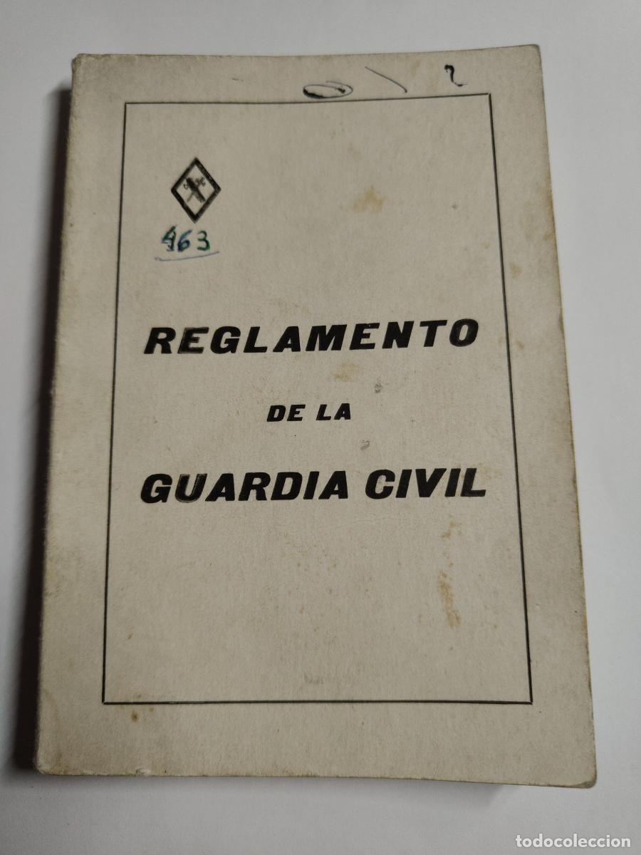 Libros: Reglamento de la guardia civil 1969 - tdk452 -