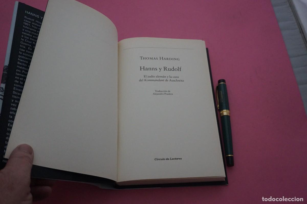 Libros: AMF-34D/ HANNS Y RUDOLF - THOMAS HARDING / CIRCULO DE LECTORES - Foto 2