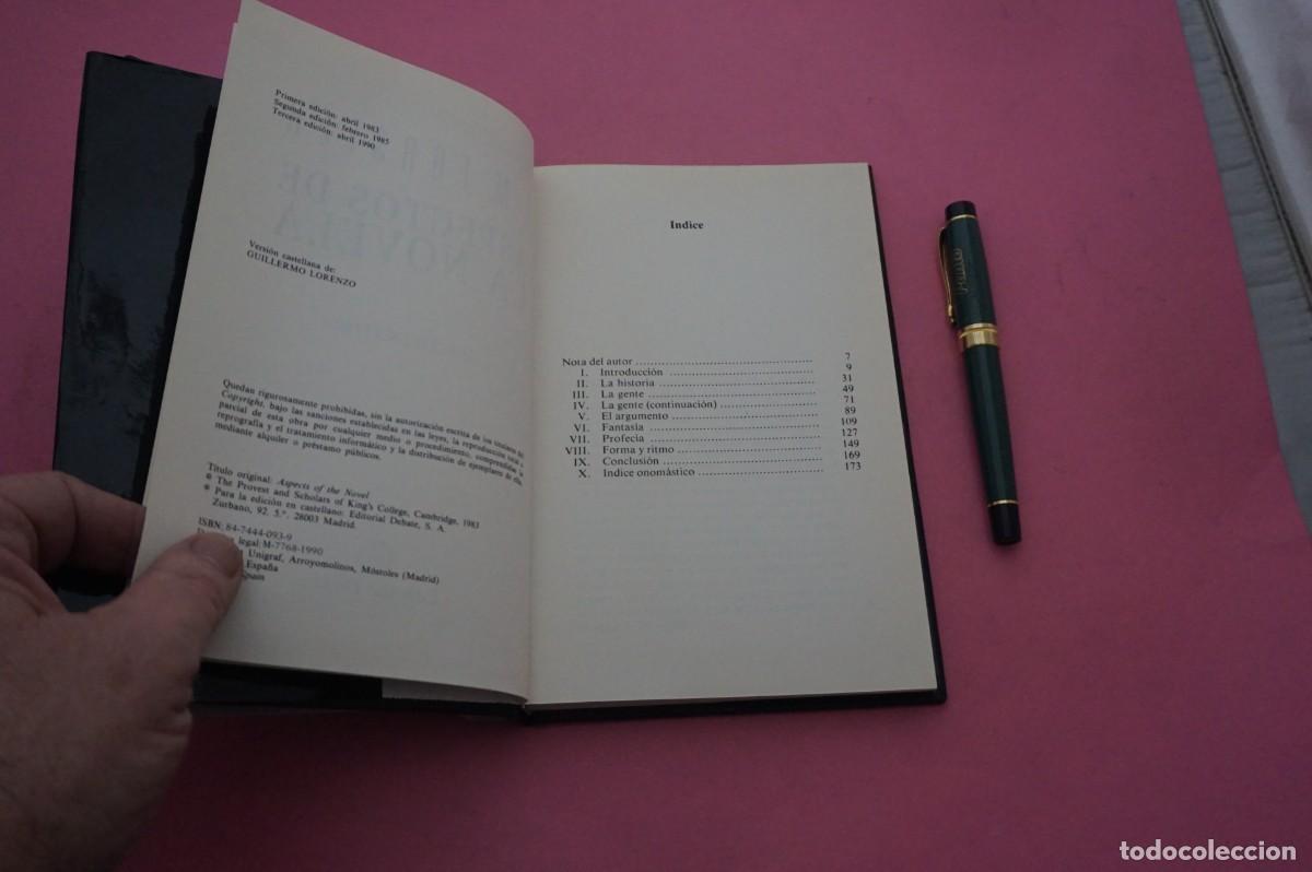 Libros: AMF-34C/ ASPECTOS DE LA NOVELA - E. M. FORSTER / EDITORIAL DEBATE - Foto 3