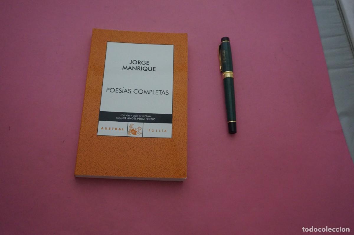 Libri di seconda mano: AMF-34C/ POESIAS COMPLETAS - JORGE MANRIQUE / AUSTRAL EDITOR