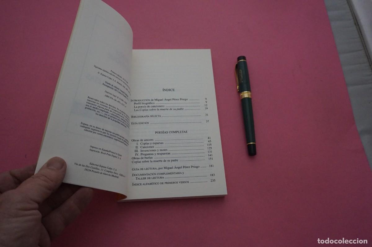 Libros: AMF-34C/ POESIAS COMPLETAS - JORGE MANRIQUE / AUSTRAL EDITOR - Foto 3