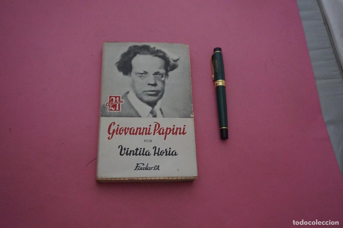 Libri di seconda mano: AMF-34C/ GIOVANNI PAPINI - VINTILA HORIA / ESCELICER EDITOR