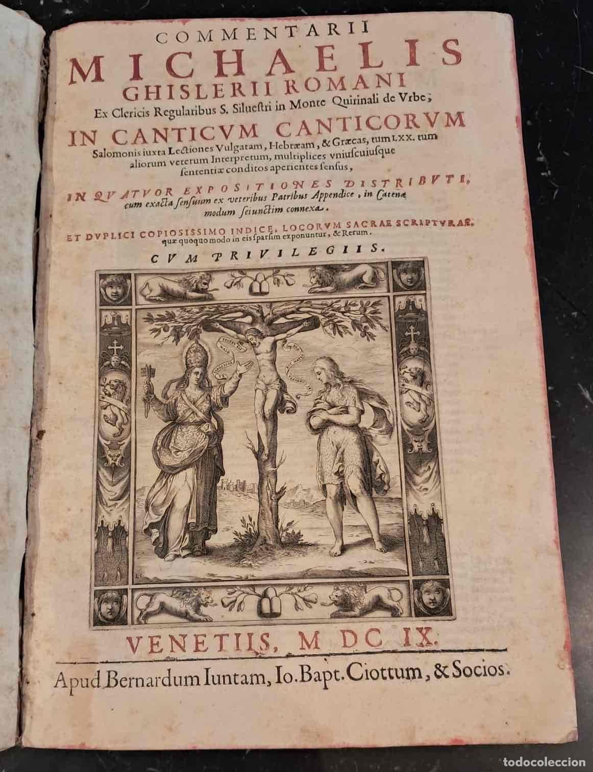 Libros: In Canticum Canticorum - Ghislerii, Michaelis / Salom&oacute;n