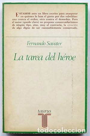 Libri di seconda mano: La tarea del h&eacute;roe - FERNANDO SAVATER