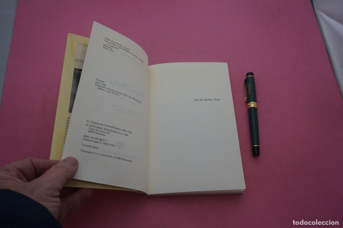 Libros: AMF-34C/ PIAZZA DITALIA - ANTONIO TABUCCHI / EDITORIAL ANAGRAMA - Foto 4