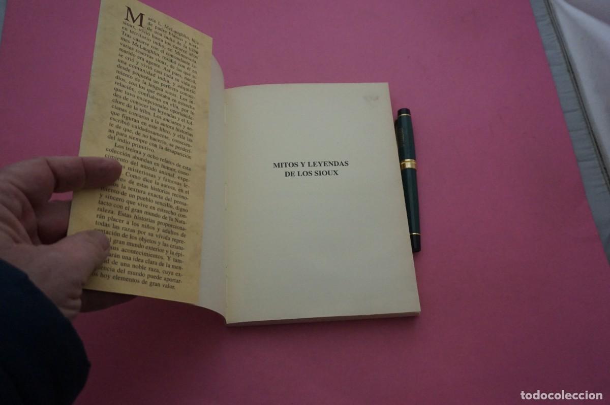 Libros: AMF-34C/ MITOS Y LEYENDAS DE LOS SIOUX - MARIE L. MCLAUGHLIN - Foto 2