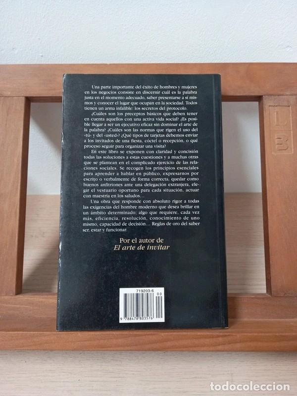 Libros: Libro El protocolo en los negocios. Jos&eacute; Antonio de Urbina. Temas de Hoy - Foto 3