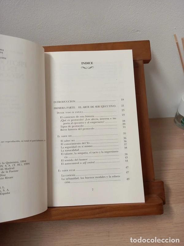 Libros: Libro El protocolo en los negocios. Jos&eacute; Antonio de Urbina. Temas de Hoy - Foto 5