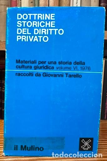 Libros: MATERIALI PER UNA STORIA DELLA CULTURA GIURIDICA. Vol. VI, 1976 - TARELLO, Giovanni