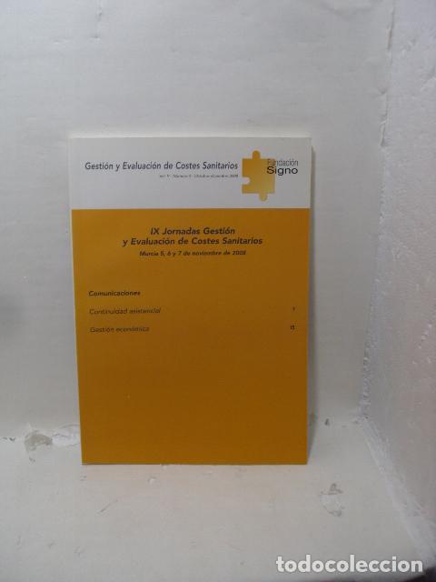 Livros em segunda m&atilde;o: GESTI&Oacute;N Y EVALUACI&Oacute;N DE COSTES SANITARIOS. Vol. 9, N&uacute;mero 4, Octubre-diciembre 2008 - Varios Autores